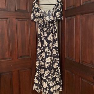 Lovestitch Maxi Open Chest Dress